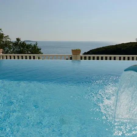 Vila Mediterranean With Astonishing View Over The Adriatic Sea And Private Pool *
