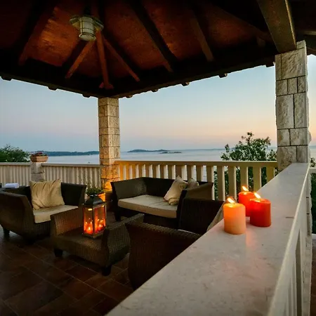 Vila Mediterranean With Astonishing View Over The Adriatic Sea And Private Pool *