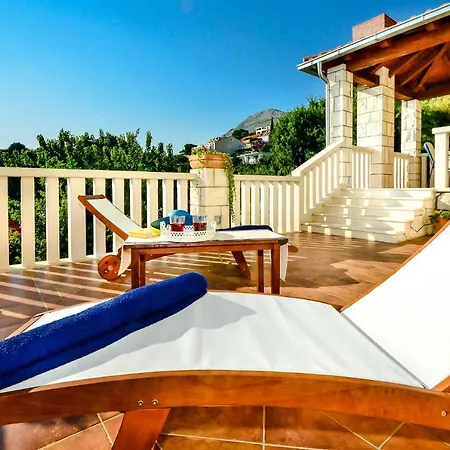 Vila Mediterranean With Astonishing View Over The Adriatic Sea And Private Pool *