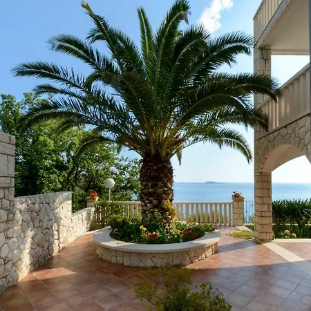 Mediterranean With Astonishing View Over The Adriatic Sea And Private Pool