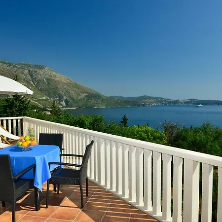 Mediterranean With Astonishing View Over The Adriatic Sea And Private Pool