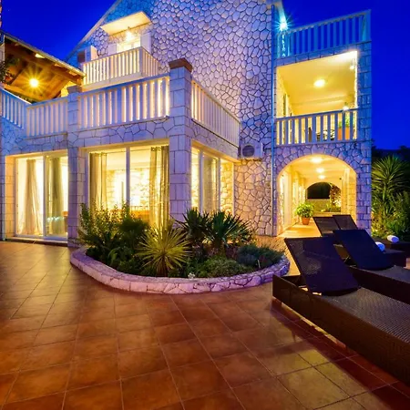Willa Mediterranean With Astonishing View Over The Adriatic Sea And Private Pool *
