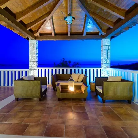 Mediterranean With Astonishing View Over The Adriatic Sea And Private Pool Willa